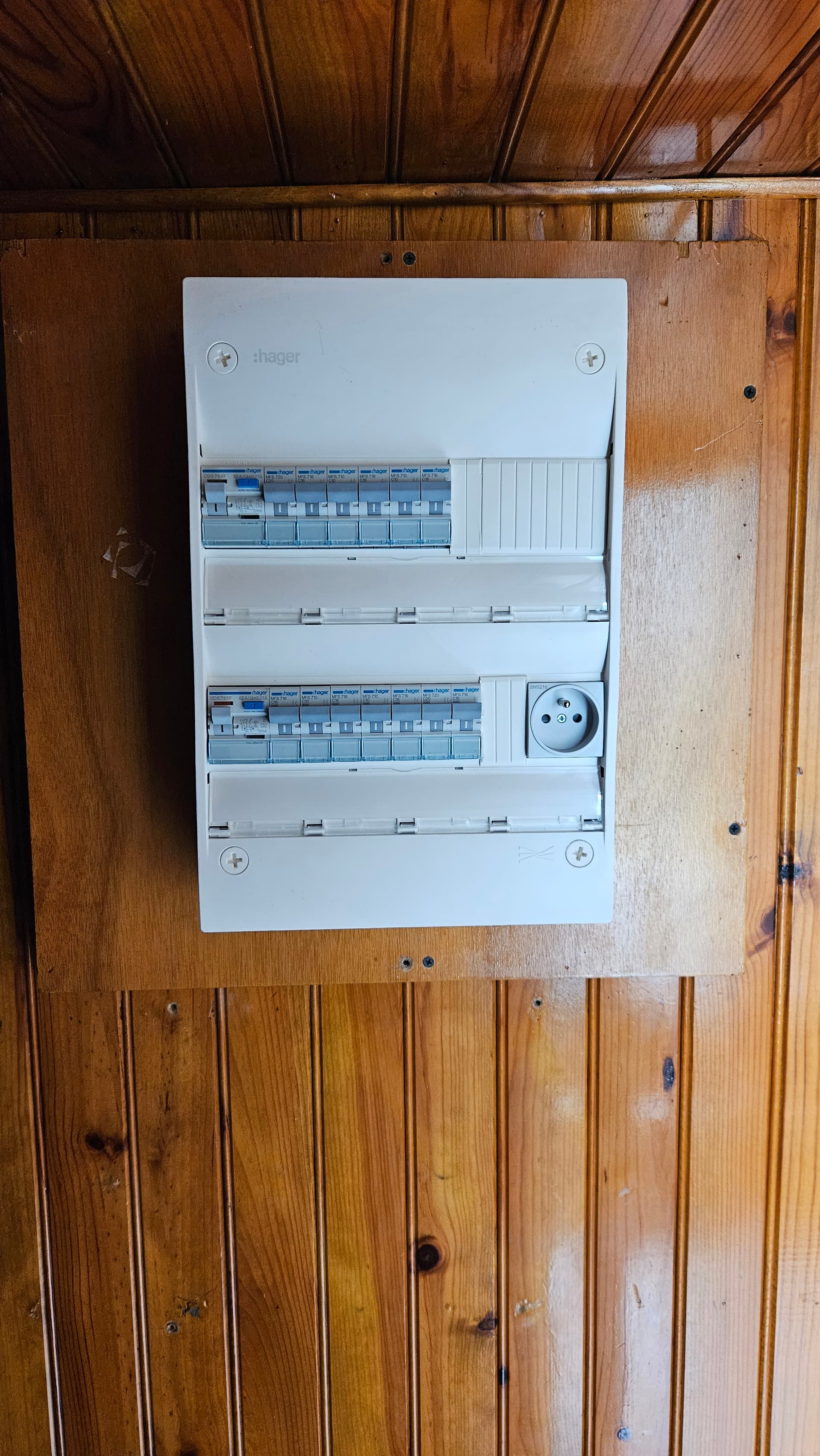 Tableau électrique après rénovation